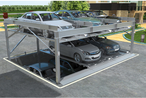 China -1+2 (3 Floors) Pit Design Puzzle Parking System supplier