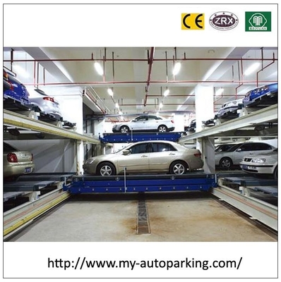 China Hydraulic Drive and Steel Rope Underground Garage Car Stacking System Smart Car Parking supplier