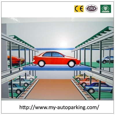 China PLC Computer Control Car Parking System Underground Parking Basement Garage Design supplier