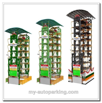 China 6 8 10 12 14 16 20 Cars Vertical Rotary PLC Control Car Parking system/Independent Parking Lift supplier