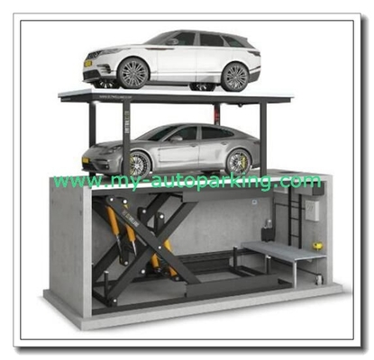 China Scissor Underground Automatic Car Lift  Multi-level Car Storage Car Parking Lift System supplier