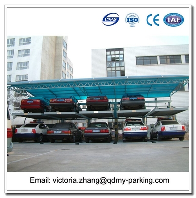 China Back Cantilever Puzzle Parking System Double Deck 2 Level Parking Lifts supplier