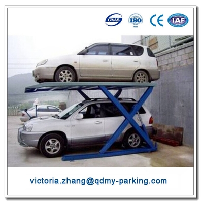 China Scissor Lift 2 Post Parking Lift Vertical Car Storage Car Park Stacker supplier