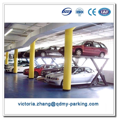China Scissors Car Parking Lift for 2 Vehicles Car Storage Lifts car stacker supplier