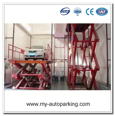 China Hydraulic Scissor Lift Table/Full Rise Scissor Lift Platform/Scissor Type Car Elevator/Car Garage Lift for Basement supplier