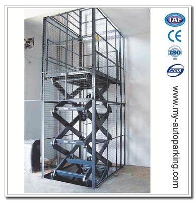 China Residential Pit Garage Parking Car Lift/Scissor Car Lift for Basement/Residential Lifts for Parking Cars supplier