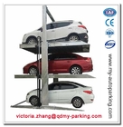 Two Post Triple Parking Lift Double and Triple Parking System Platforms