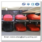 Cheap and High Quality CE Two Post Parking Lift / Double Car Parking System/ 2 Level Parking Lift Manufacturers