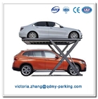 Two Vehicle Car Parking Lift China Scissor Car Park System