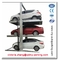 Two Post Triple Parking Lift for 3 Cars Hydraulic Garage Storage Lift supplier